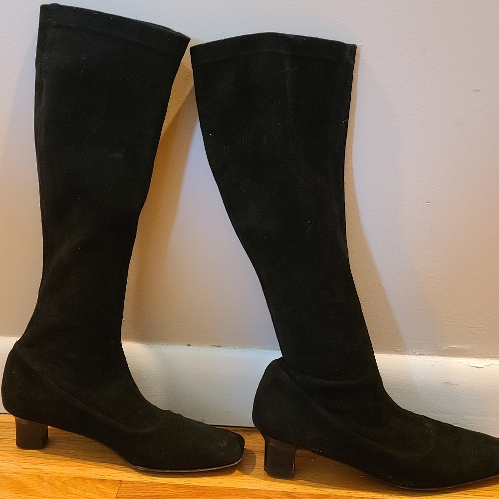 Cole Haan brushed suede boots